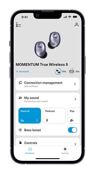 Sennheiser MOMENTUM True Wireless 5 Cream – Klang nach Ihrem Gehör