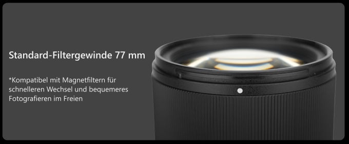 Meike 85mm F1.4 STM MIX II FZ – USB-C-Port, EXIF und 77-mm-Filtergewinde
