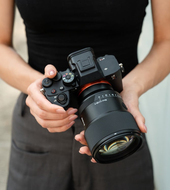 Meike 85mm F1.4 STM MIX II FE – Leichtes Polymergehäuse