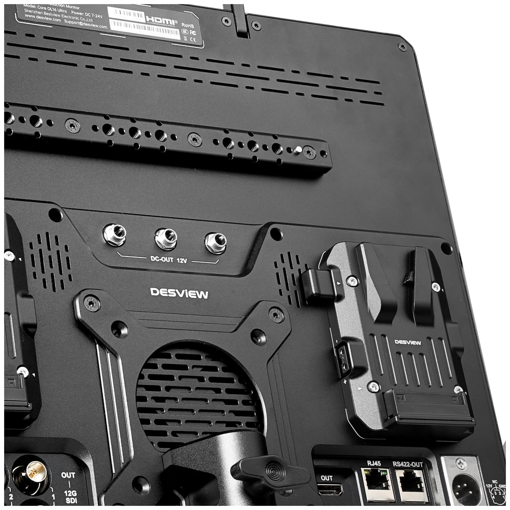 Desview Core OL16 Ultra 12G – Strom rein, Strom raus