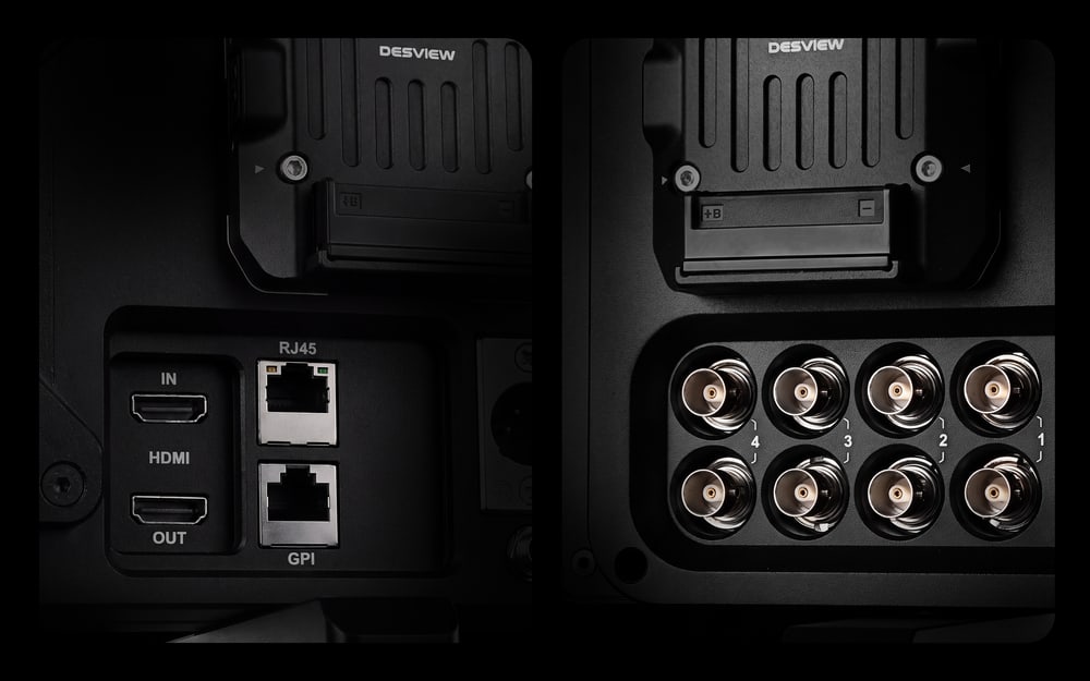 Desview Core OL16 MAX – Schnittstellen in Broadcast-Qualität