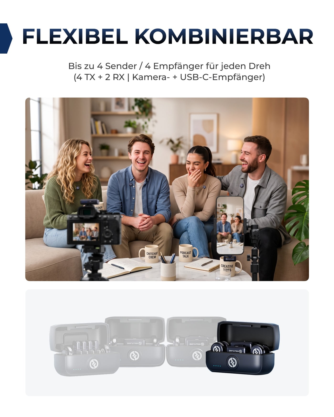 Flexibel kombinierbar