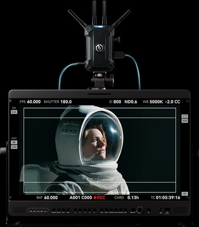Hollyland Pyro Ultra RX – Ein Bild für jeden Monitor