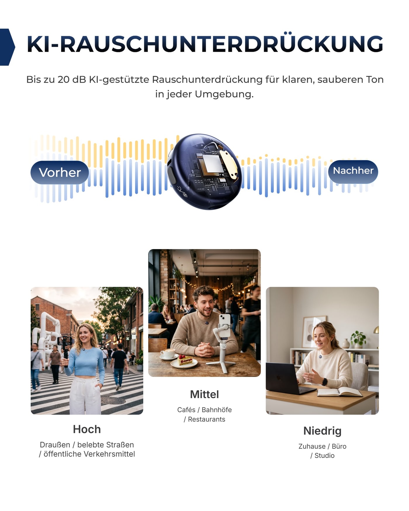 KI-Rauschunterdrückung