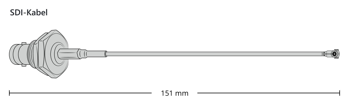 DeckLink SDI Micro – SDI-Kabel
