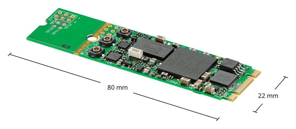 DeckLink SDI Micro – M.2-Format 2260 und 2280