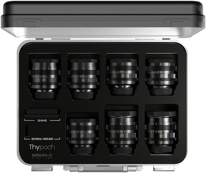 Thypoch Simera-C 16–100 mm Set mit 7 Objektiven Leica M