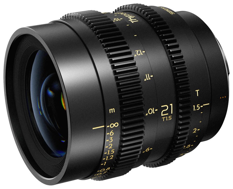 Thypoch Simera-C 16–100 mm Set mit 7 Objektiven Sony E + Pelican – Simera-C 21 mm T1,5