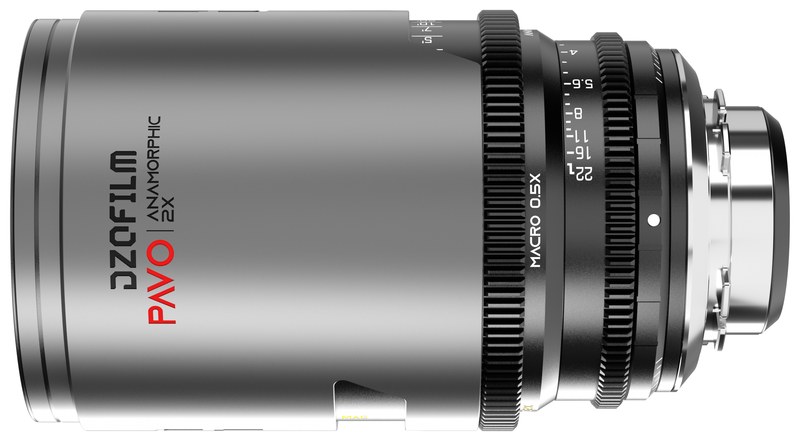 DZOFILM Pavo Macro 65 mm T2,8 anamorphotisch 2× – Neutral, PL/EF, Fuß-Skala