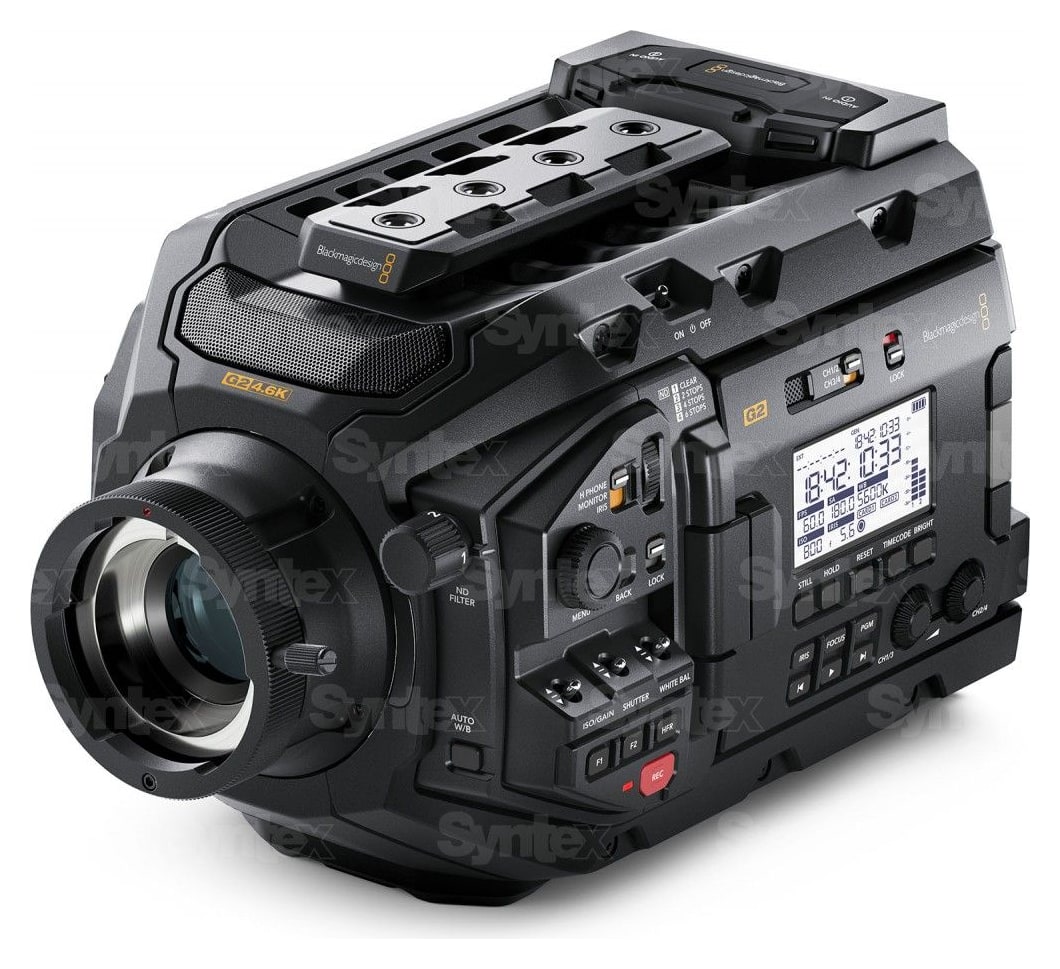 Blackmagic URSA Mini Pro 4.6K G2 – 4,6K-Sensor mit 15 Blendenstufen Dynamikumfang