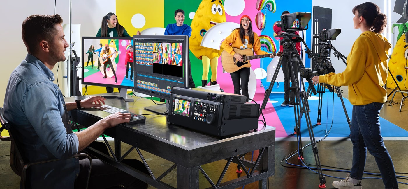 HyperDeck Extreme 8K HDR – Aufnahme direkt auf Netzwerkspeicher