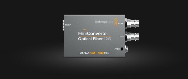 Mini Converter Optical Fiber 12G – Zwei Konverter in einem