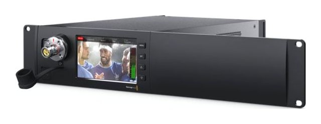 Blackmagic Design Studio Fiber Converter – Zwei im Rack