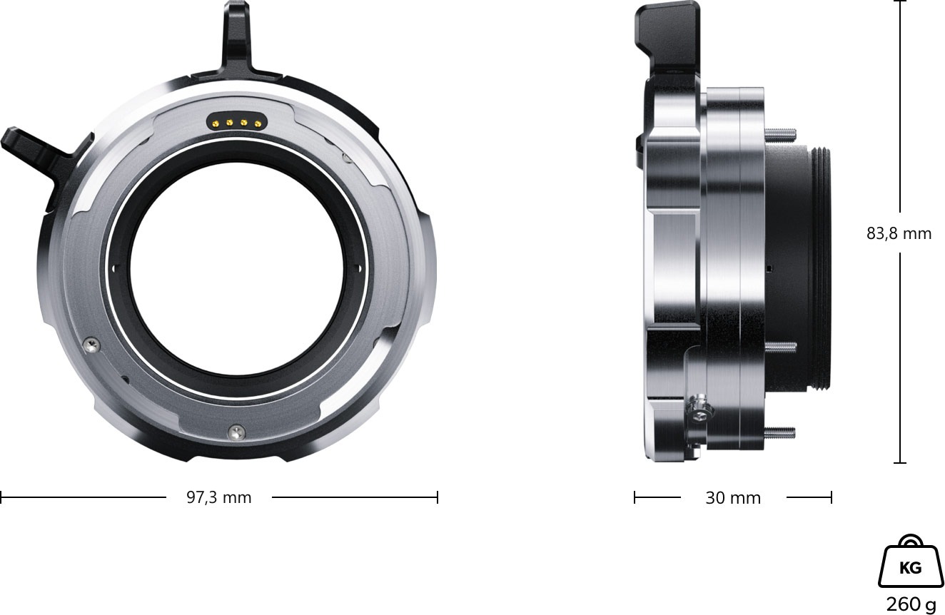 Blackmagic Design URSA Mini Pro PL Mount – Maße und Gewicht