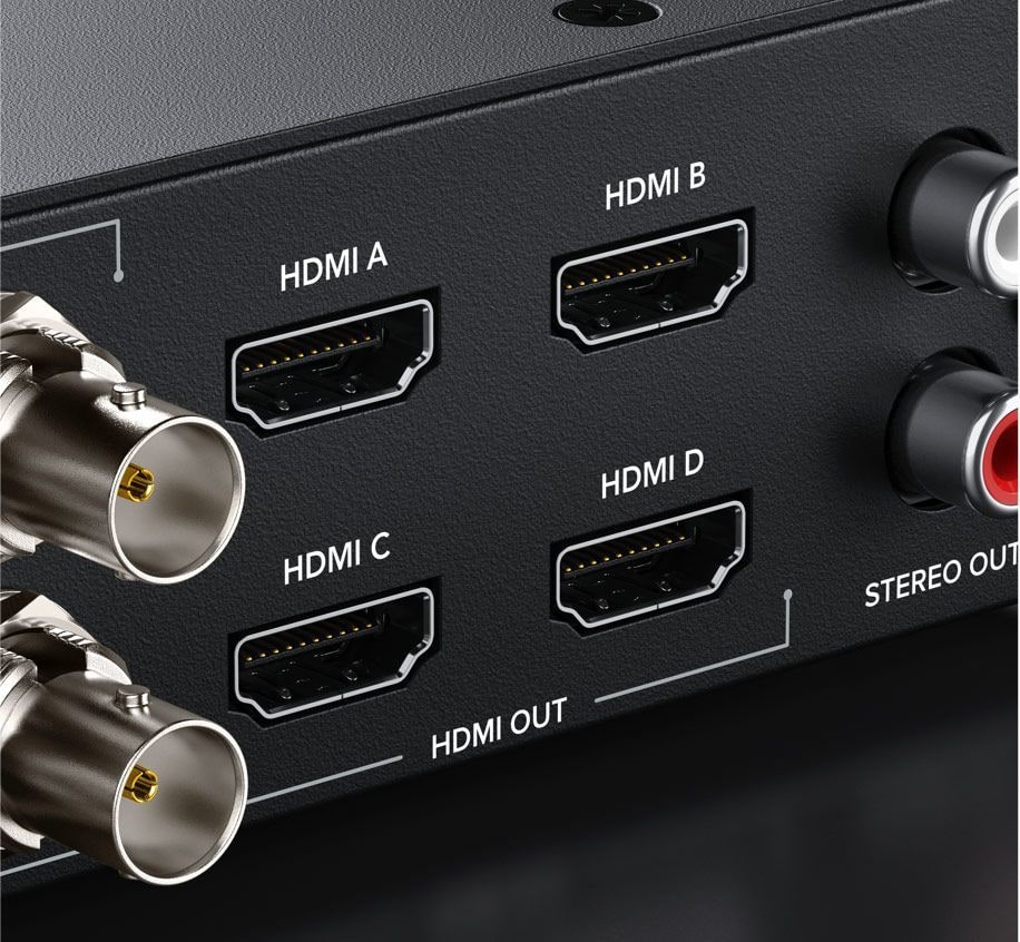 Teranex Mini SDI to HDMI 8K HDR – Vier HDMI-2.0-Ausgänge
