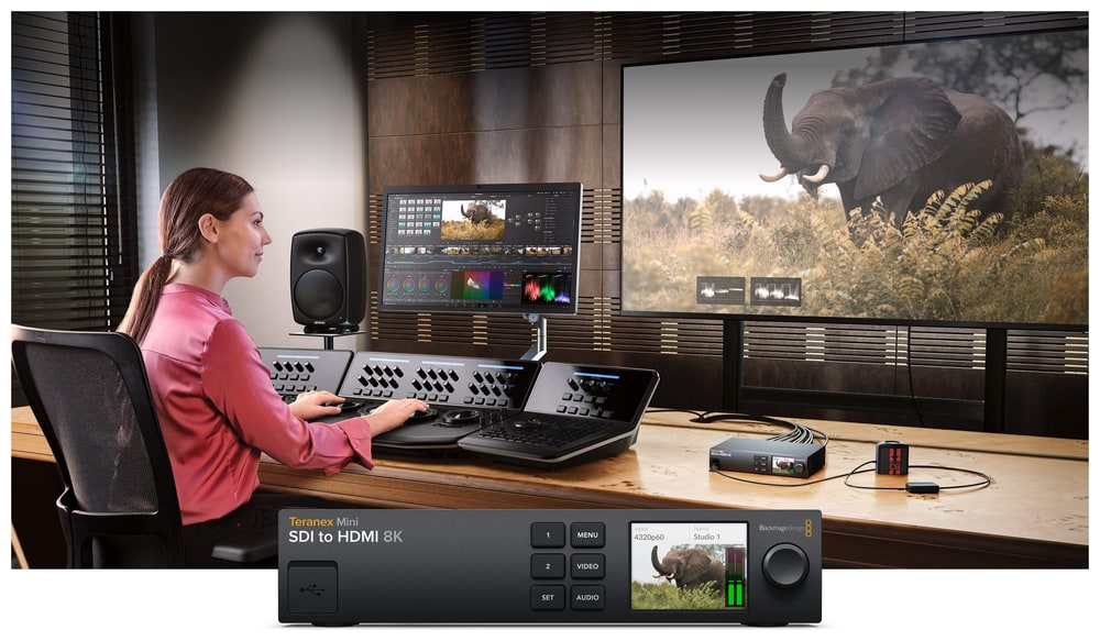 Teranex Mini SDI to HDMI 8K HDR – Für Grading, Live-Produktion und große Bildschirme