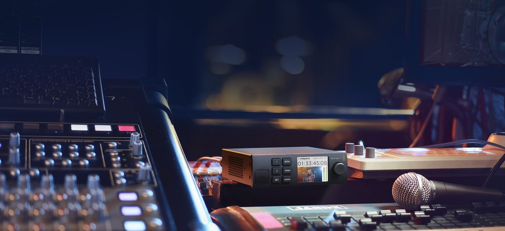 Teranex Mini SDI to Analog 12G – Professioneller Ton und Timecode