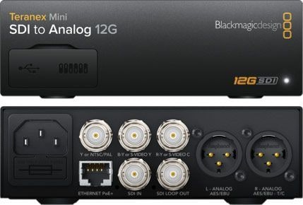 Teranex Mini SDI to Analog 12G – Drei analoge Ausgangsmodi