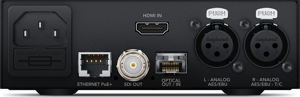 Teranex Mini HDMI to Optical 12G – Kupfer- und Glasfaserausgang gleichzeitig