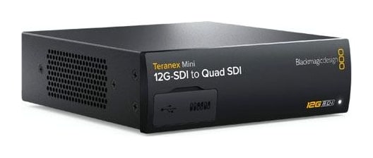 Teranex Mini 12G-SDI to Quad SDI – Brücke zwischen neuer und älterer Ultra-HD-Technik