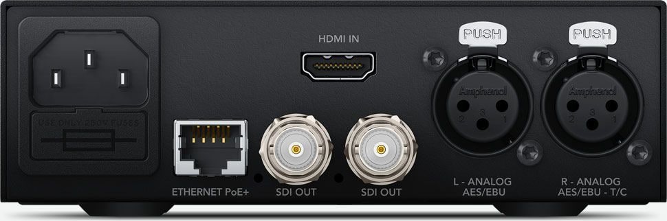 Teranex Mini HDMI to SDI 12G – Zwei professionelle SDI-Ausgänge