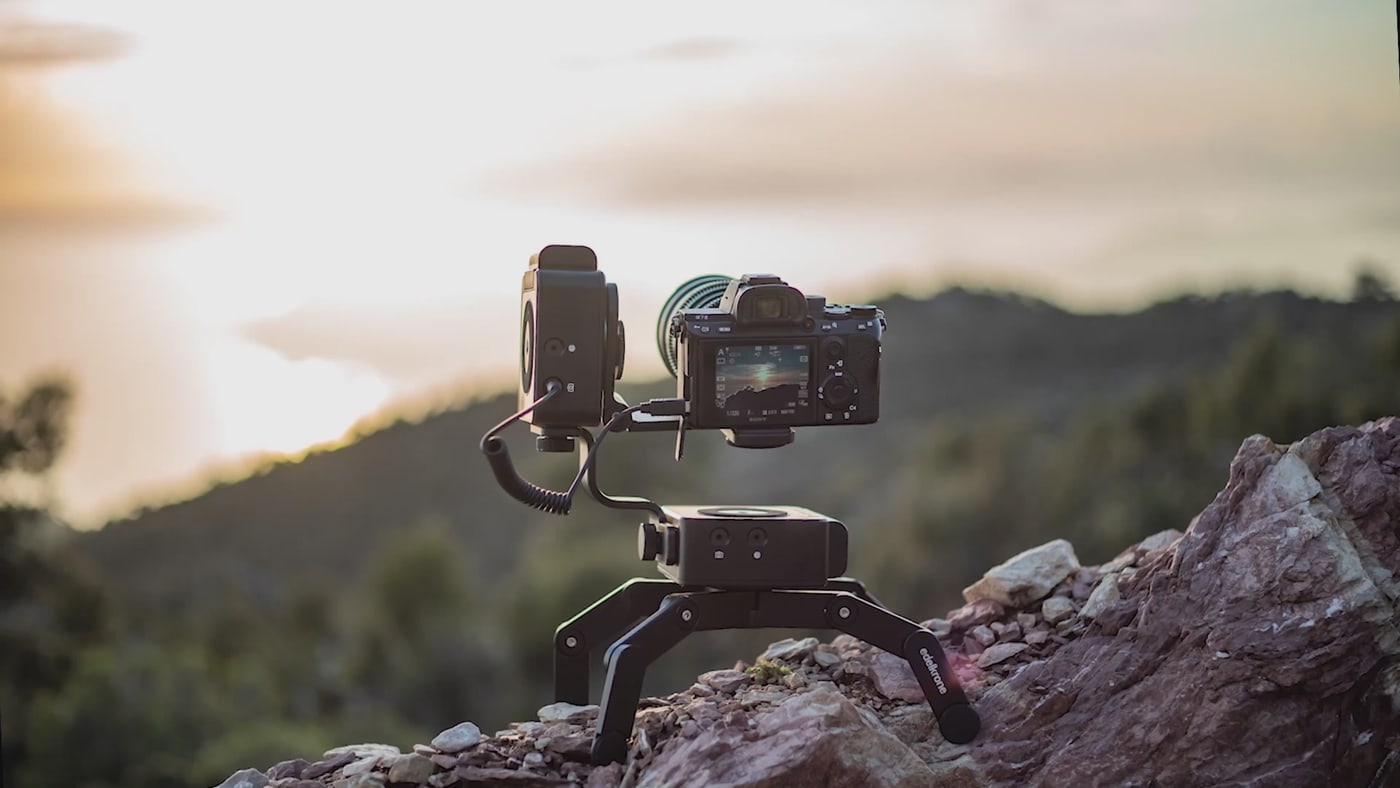 Motorisierter Slider, der in jeden Rucksack passt