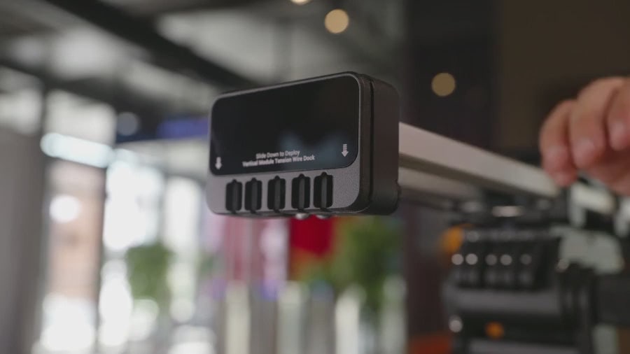 Bereit für vertikale Bewegung