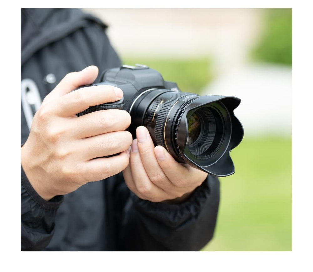 Für Objektive mit ⌀58-mm-Gewinde