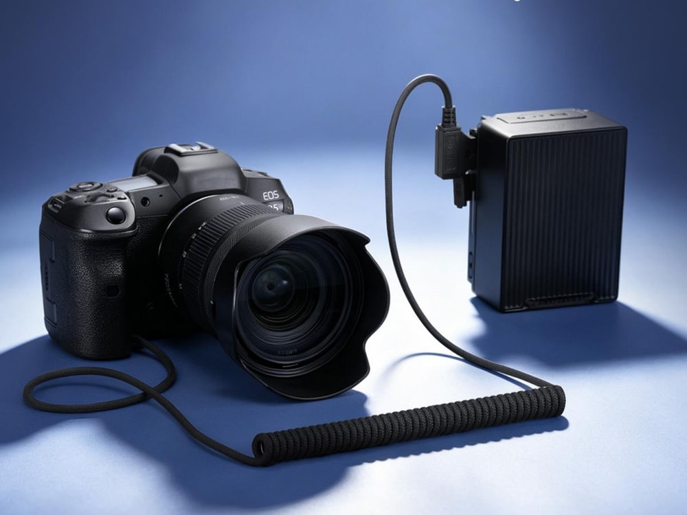 Ein V-Mount-Akku genügt