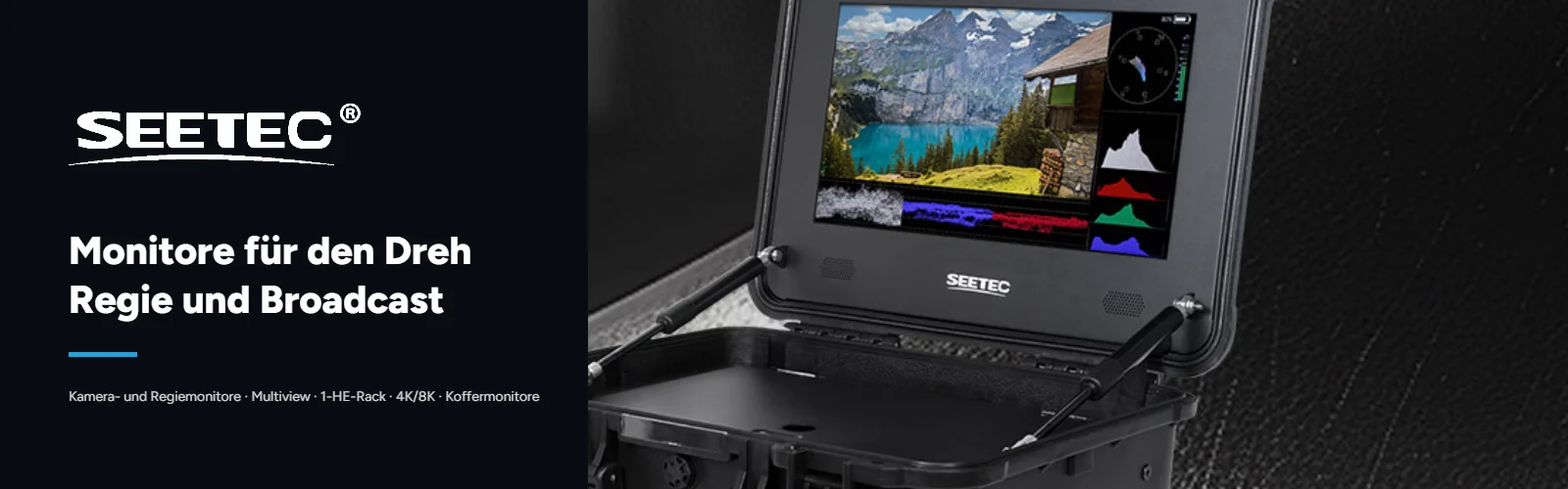 SEETEC – Monitore für Dreh, Regie und Broadcast