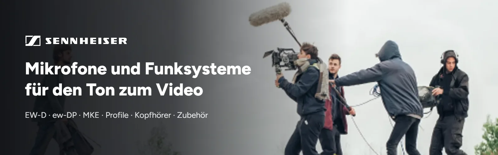Sennheiser – Mikrofone und Funksysteme für den Ton zum Video