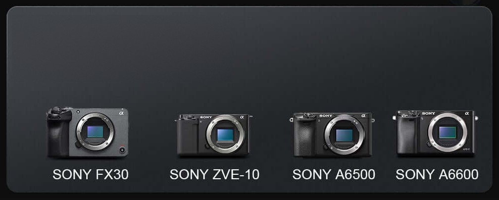 Sirui Nightwalker 75 mm T1,2 S35 manuelles Cine-Objektiv (Sony E, Schwarz) – Kameras mit Sony E-Bajonett