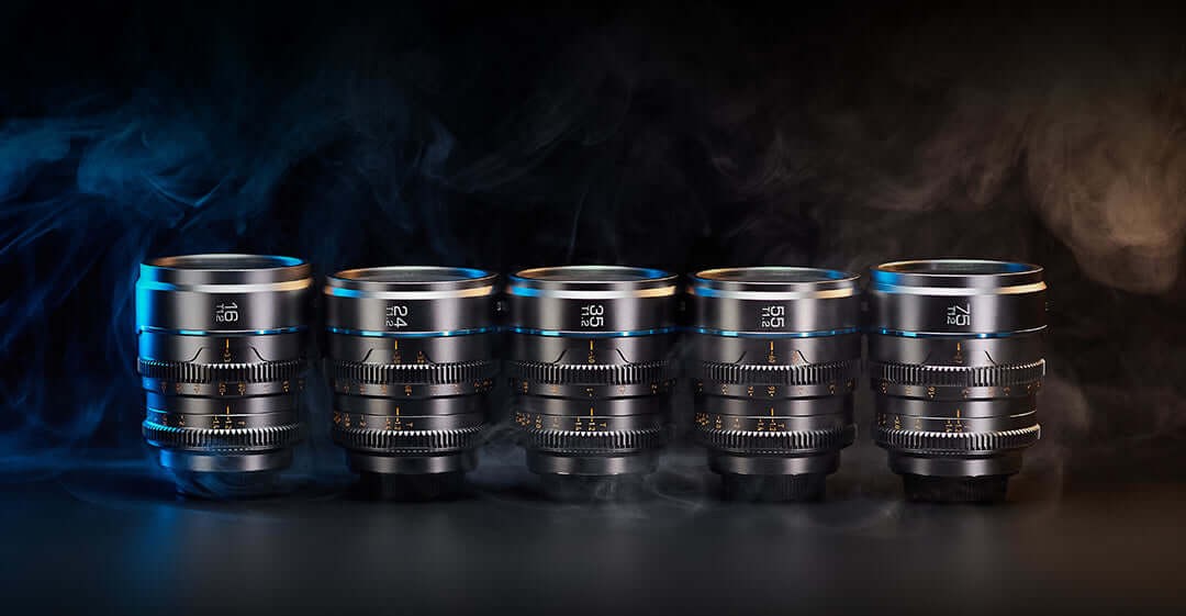 Sirui Nightwalker 16 mm T1,2 S35 manuelles Cine-Objektiv (L-Mount, Schwarz) – Ein einheitliches Set