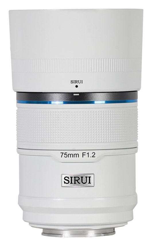 Sirui Sniper 75mm F1,2 APS-C AF Objektiv, Sony E, Weiß