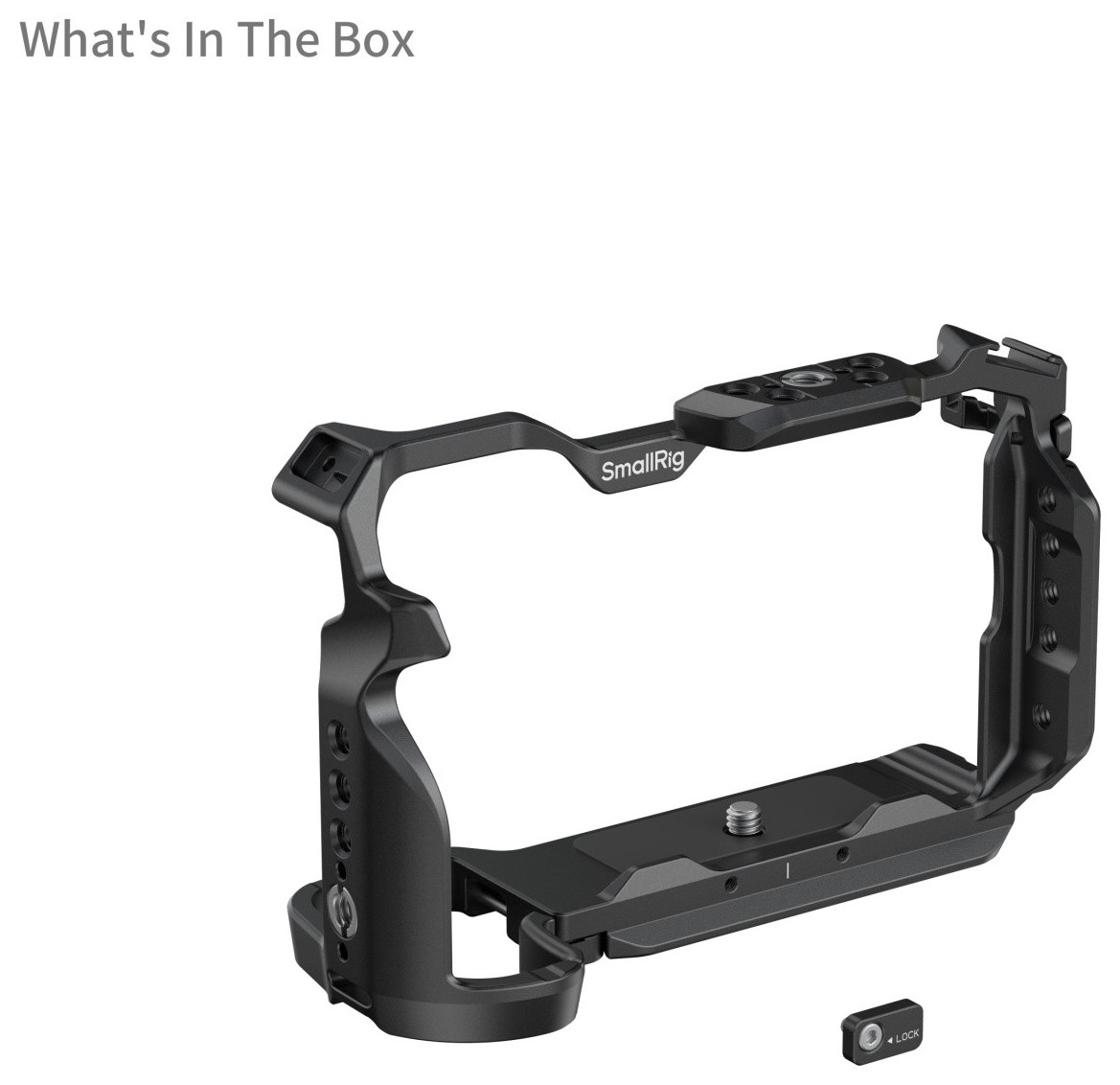 Cage für Nikon Z5IIc mit HawkLock NATO-Schiene