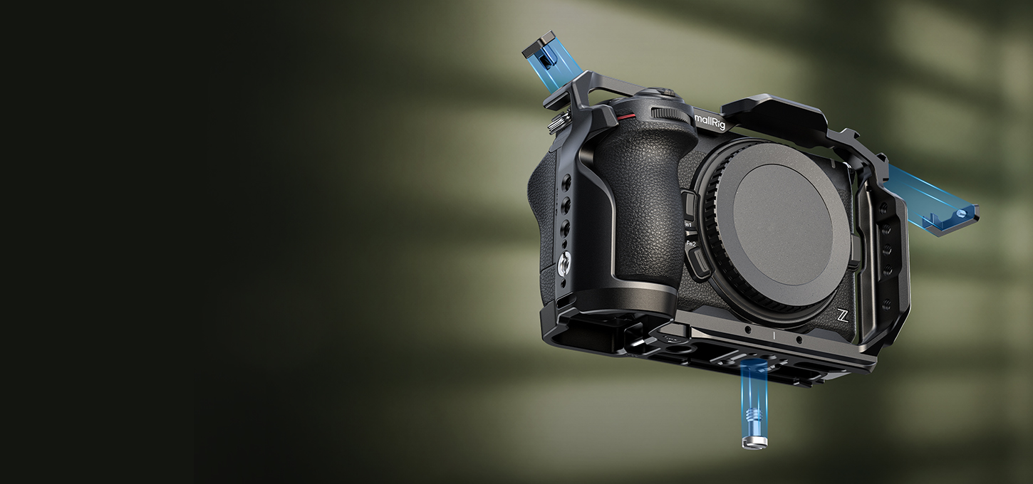Cage für Nikon Z5IIc mit HawkLock NATO-Schiene – 2