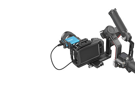 Aufnahme am Gimbal