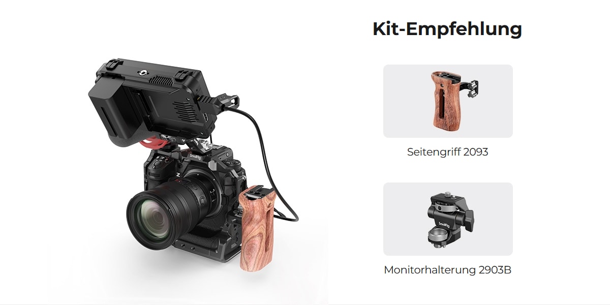 SmallRig Cage Kit pro Nikon Z 9 3738