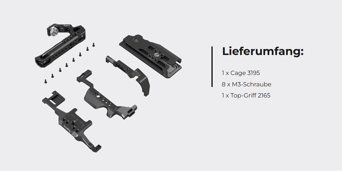 SmallRig Cage Kit pro Nikon Z 9 3738