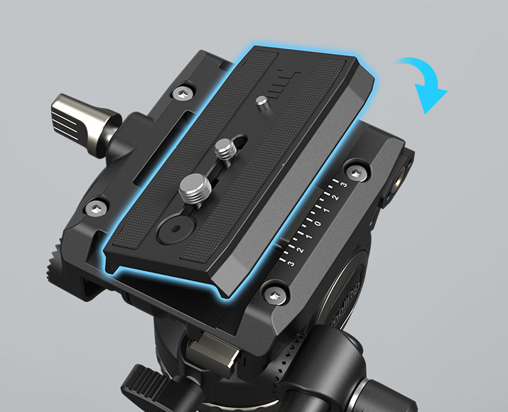 Modus für die Manfrotto-Schnellwechselplatte