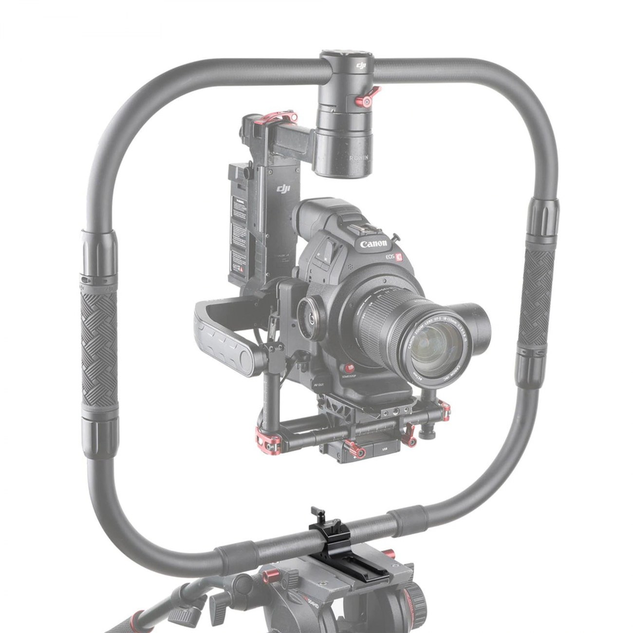 25mm Rod Support Feet for DJI Ronin-M/ Ronin-MX Grip/Freefly MoVI Ring