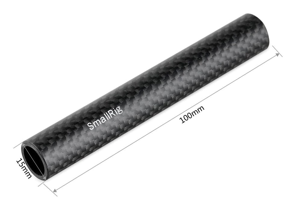 15mm Carbon Fiber Rod (4’’, pair)