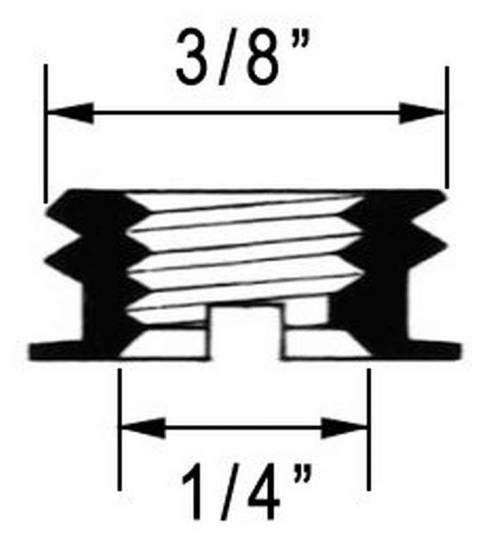 New Thread Adapter w/ 1/4″ to 3/8″ thread 5pcs pack