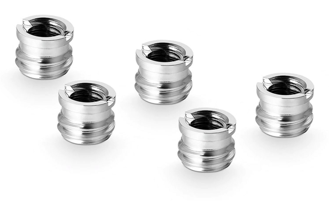 New Thread Adapter w/ 1/4″ to 3/8″ thread 5pcs pack