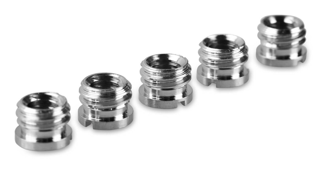 New Thread Adapter w/ 1/4″ to 3/8″ thread 5pcs pack