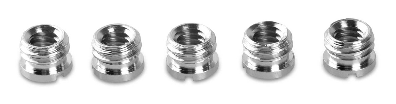 New Thread Adapter w/ 1/4″ to 3/8″ thread 5pcs pack