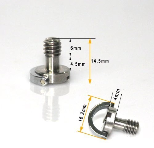 Quick release Camera Fixing screw 1/4 inch