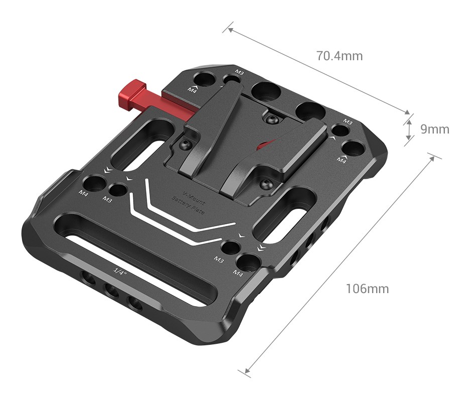 V-Mount Batterieplatte
