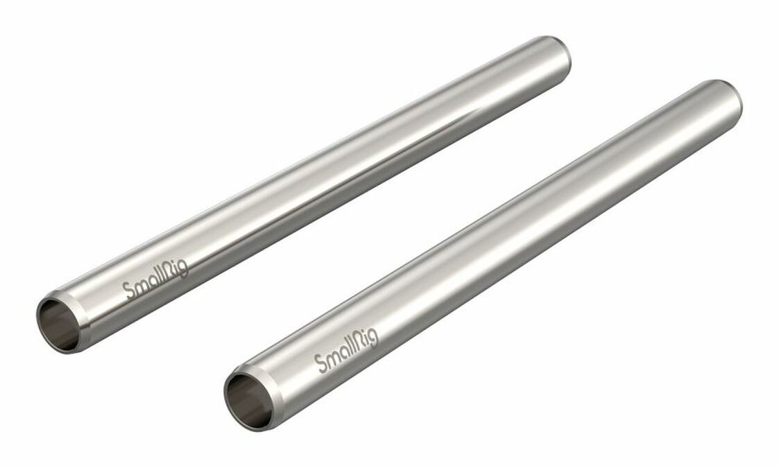 15mm Edelstahlstab - 20cm 8″ (2 Stück)