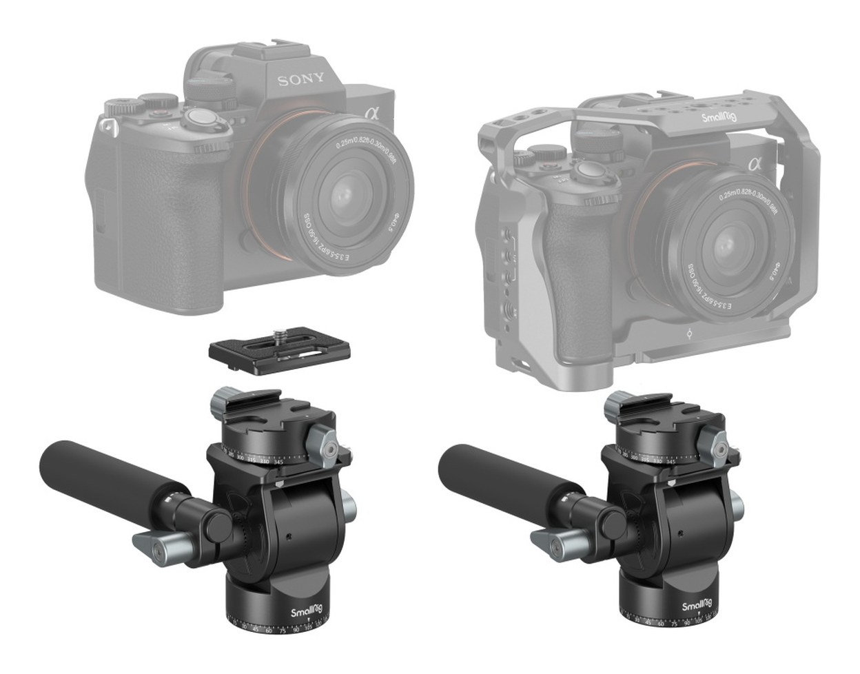 Lightweight Fluid Video Head 3457